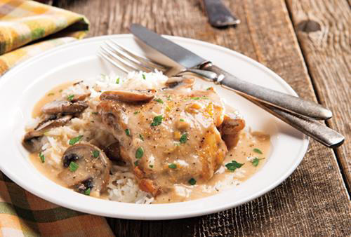 Slow Cooker Chicken Marsala